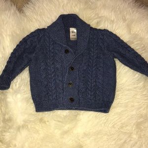 Baby B’gosh blue cardigan sweater